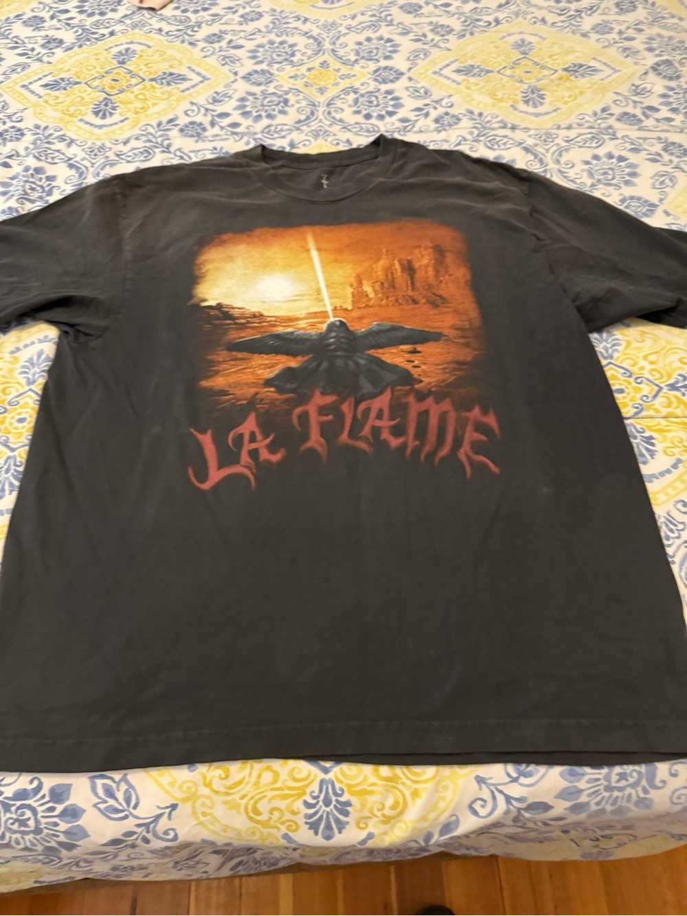 Travis Scott Coachella 2025 La Flame Men’s T Shirt